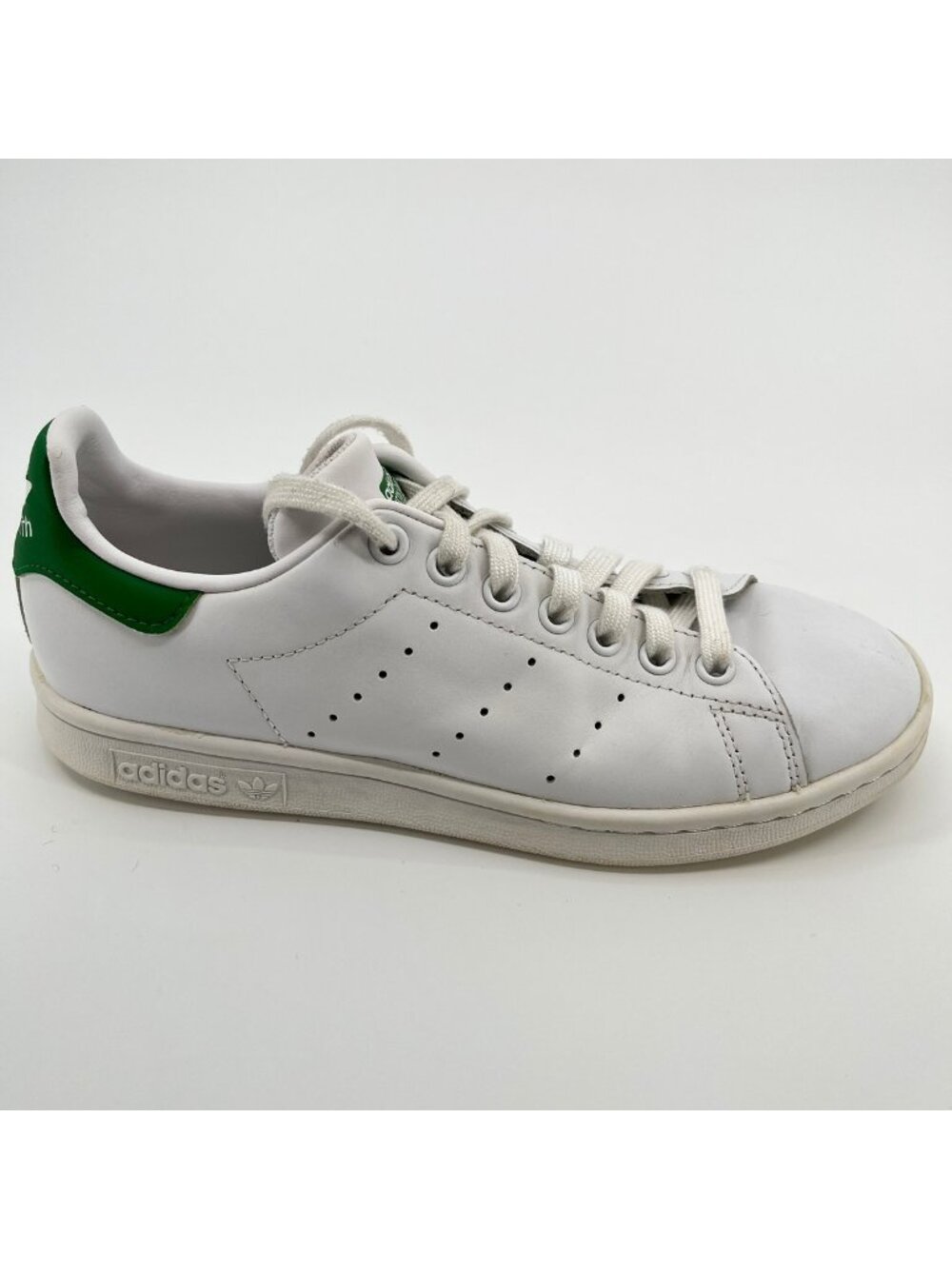 Adidas Stan Smith Womens Size 7 White Green Athletic Lifestyle Shoes Sneakers